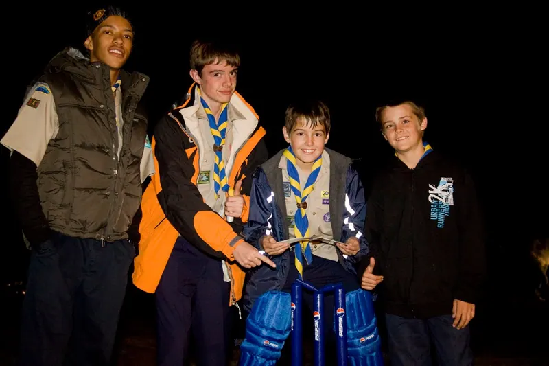 District Cub Night Hike 2010, photo 6