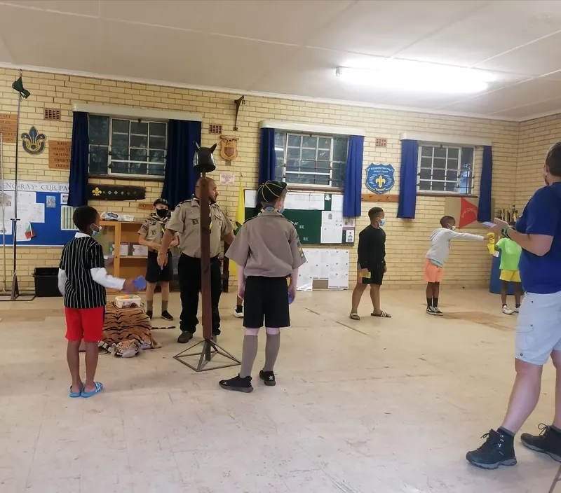 A Friday night at cubs and scouts, photo 1