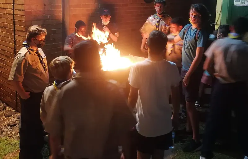 A Friday night at cubs and scouts, photo 5