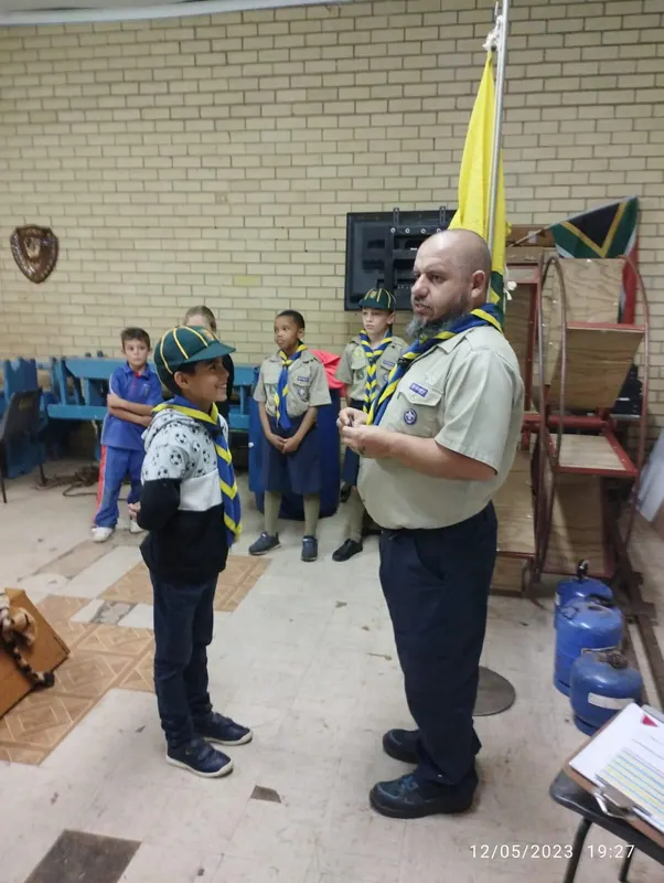 Badges and celebrations at 1st Kengray, photo 5