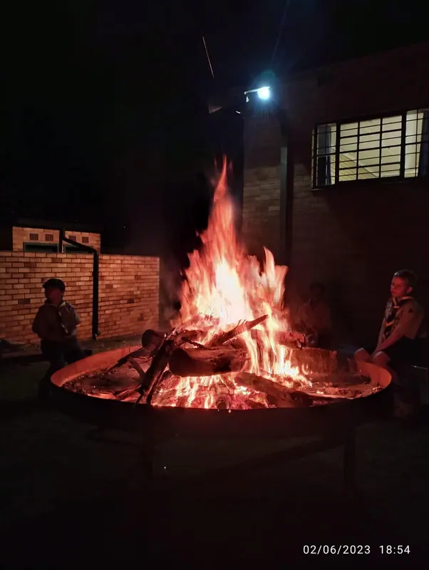 Campfire and new investitures, photo 1