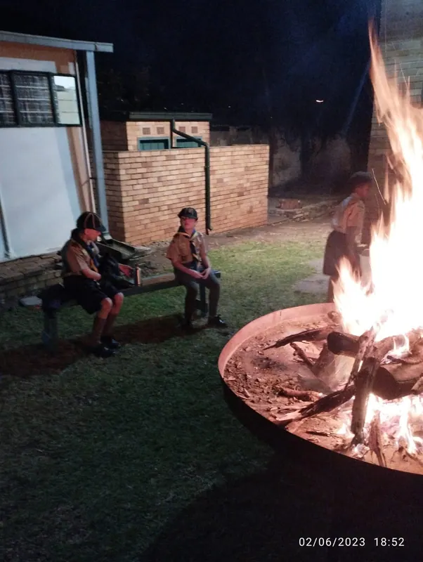 Campfire and new investitures, photo 6