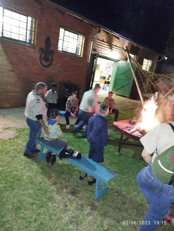 Campfire and new investitures, photo 8