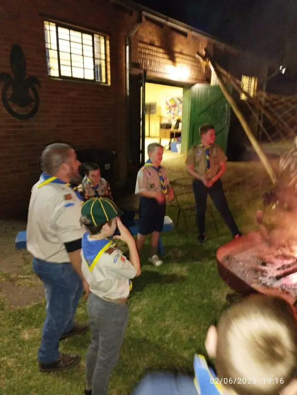 Campfire and new investitures, photo 9