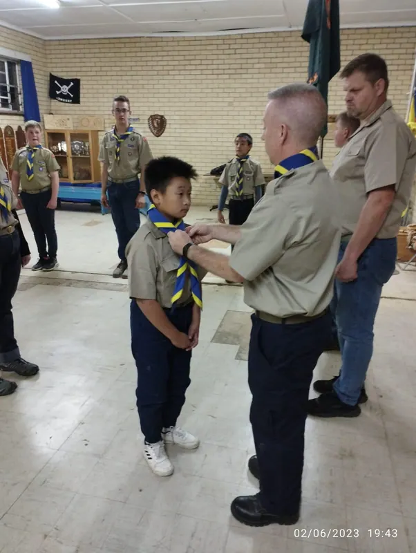 Campfire and new investitures, photo 17