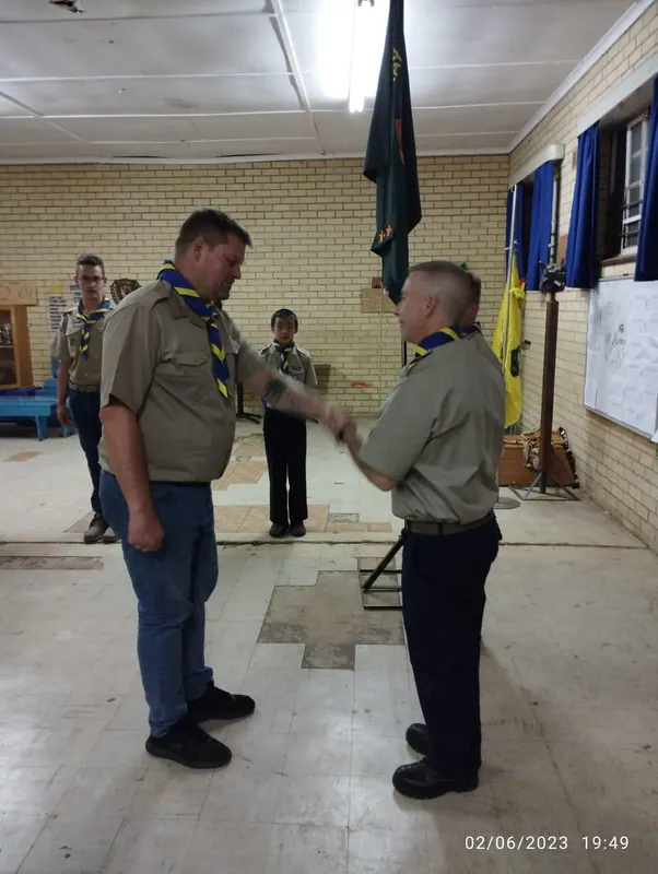 Campfire and new investitures, photo 11