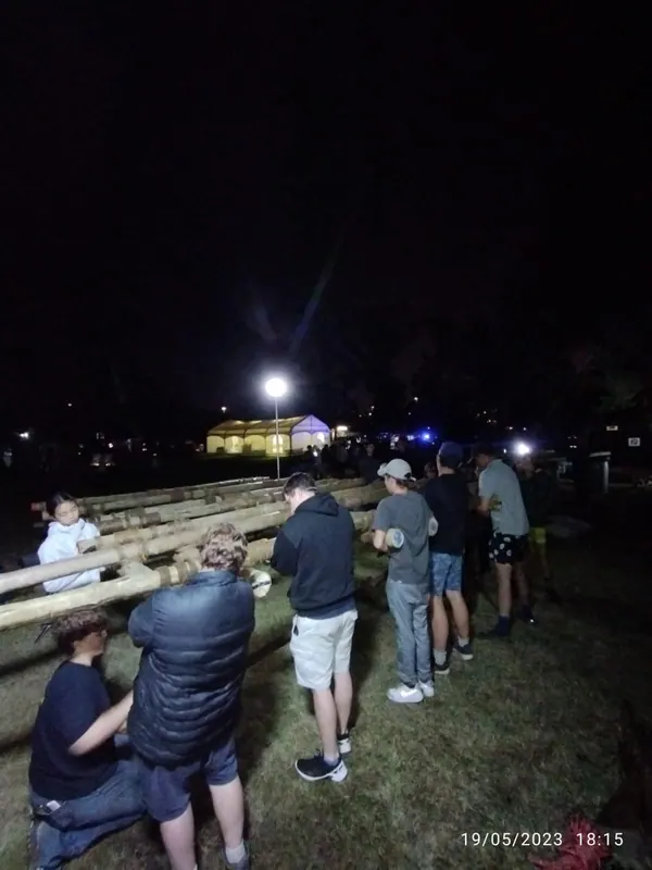 Kon Tiki 2023: building day, photo 7