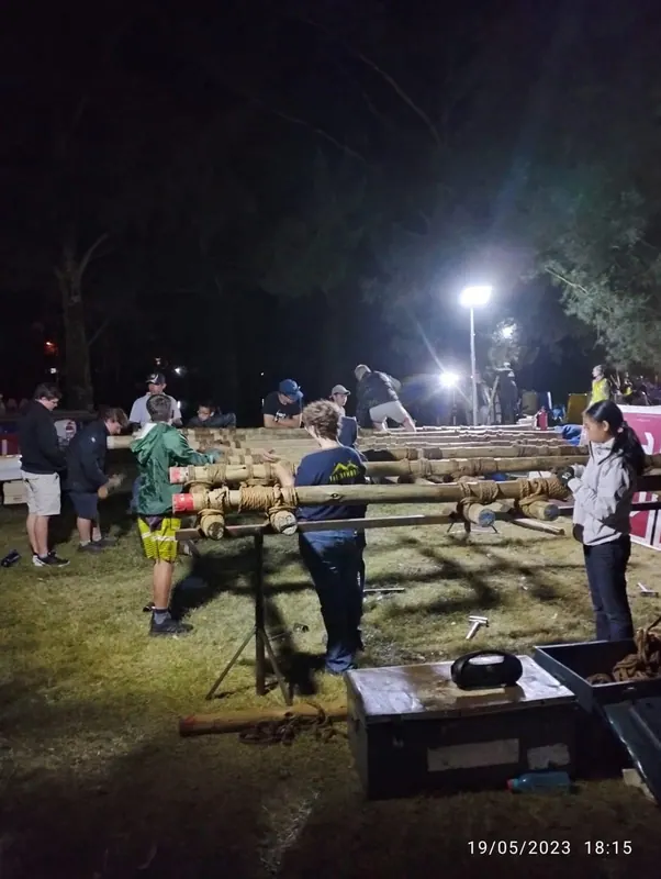 Kon Tiki 2023: building day, photo 8