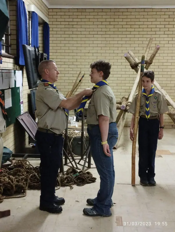 New cubs and scouts invested, photo 9