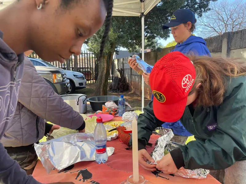 Youth Day open-fire cooking with 1st Edenvale, photo 7