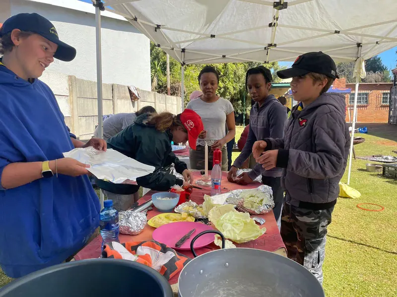 Youth Day open-fire cooking with 1st Edenvale, photo 8