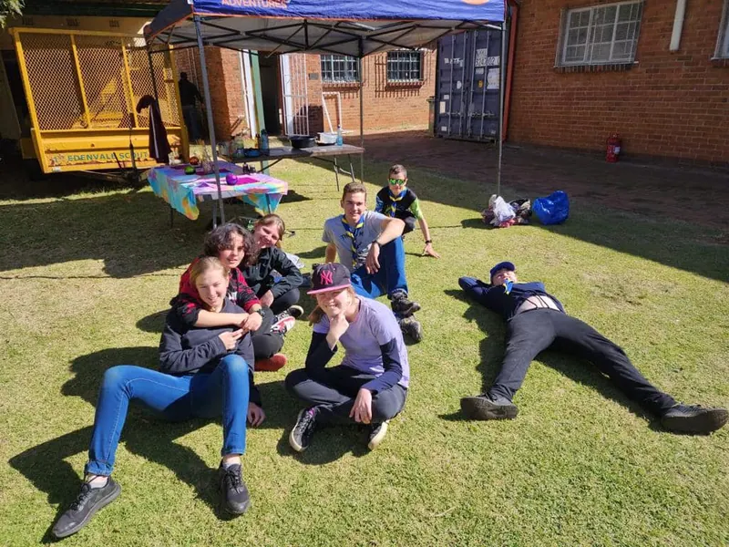 Youth Day open-fire cooking with 1st Edenvale, photo 3