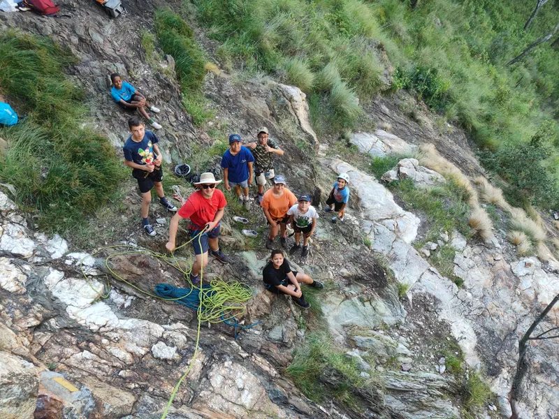 Climbing and abseiling weekend, photo 18