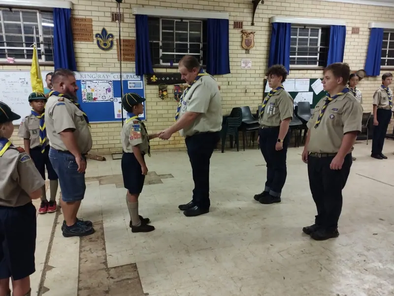 New cubs join and a cub moves up, photo 14