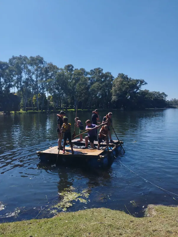 Raft building day with 1st Sao Jorge, photo 15